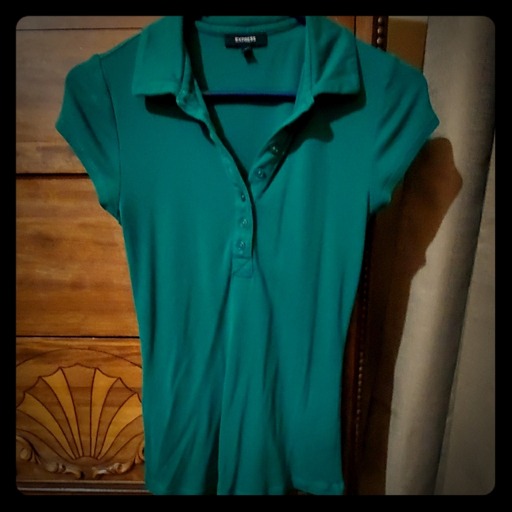Collared short sleeve tee from Express